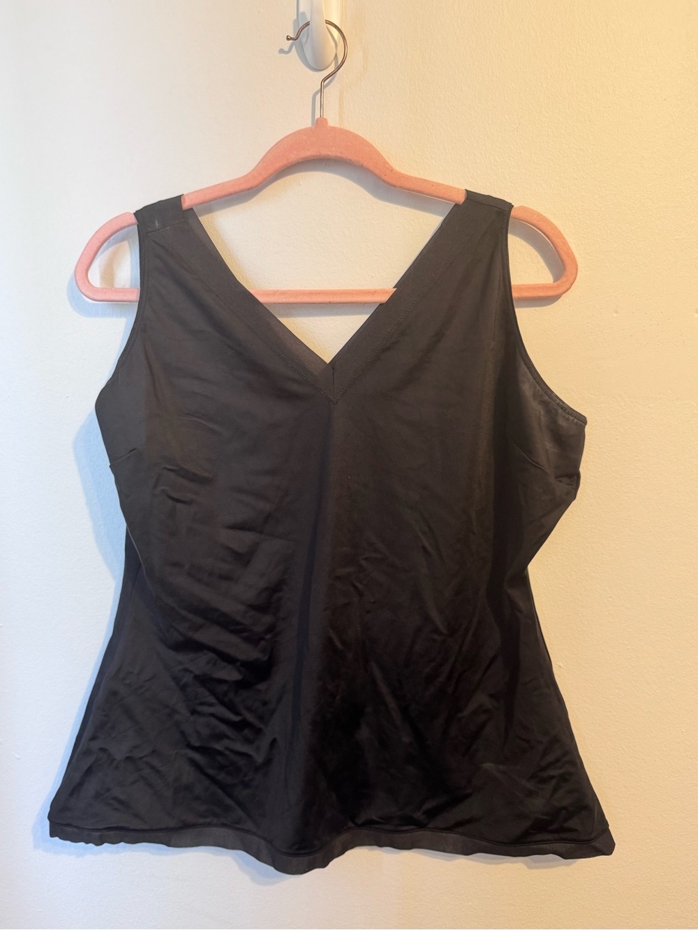 SPANX Black V-Neck Compression Shapewear Camisole Tank Top 3X
